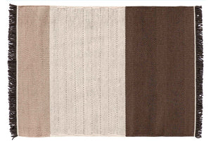 Tres Stripes Chocolate Rug - 170x240cm