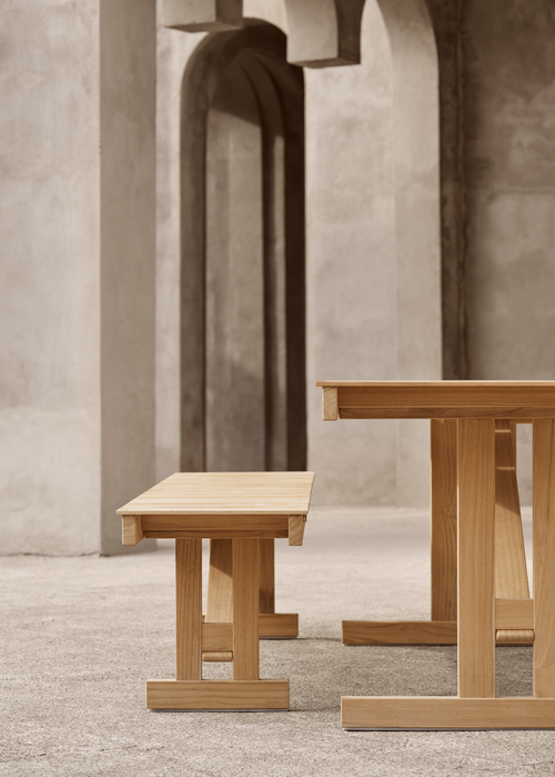 BM1771 Table - Untreated Teak