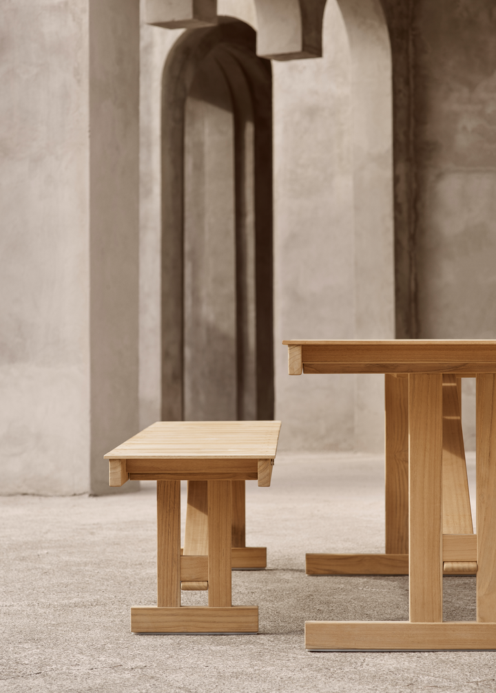 BM1771 Table - Untreated Teak