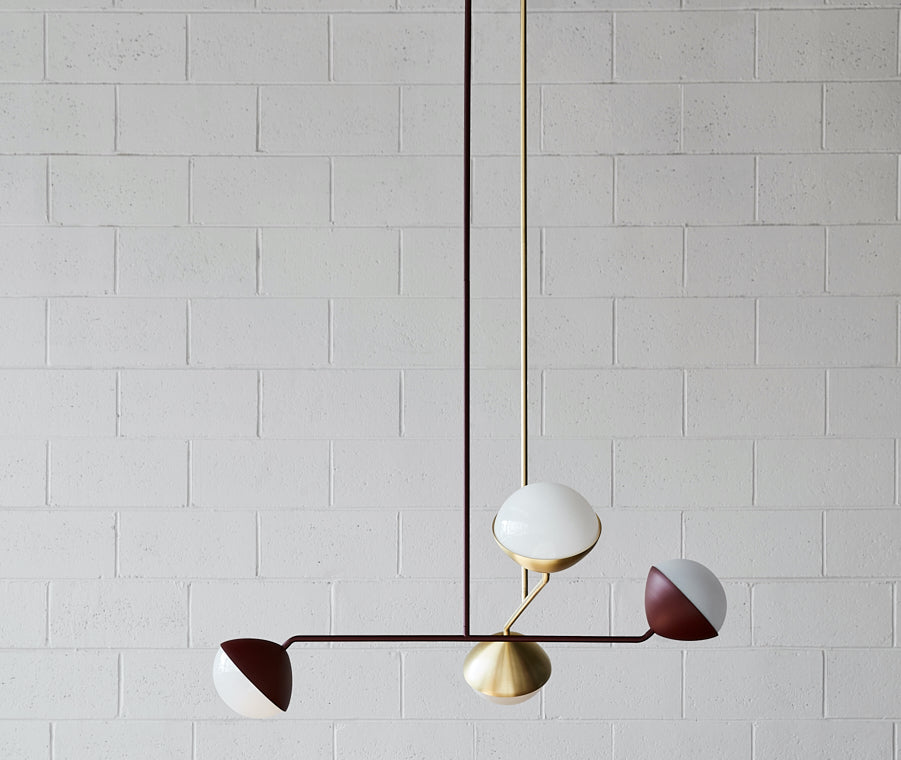 Jolly Lighting Double Rod Pendant