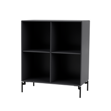 Open Bookcase with four rooms - 30 Depth