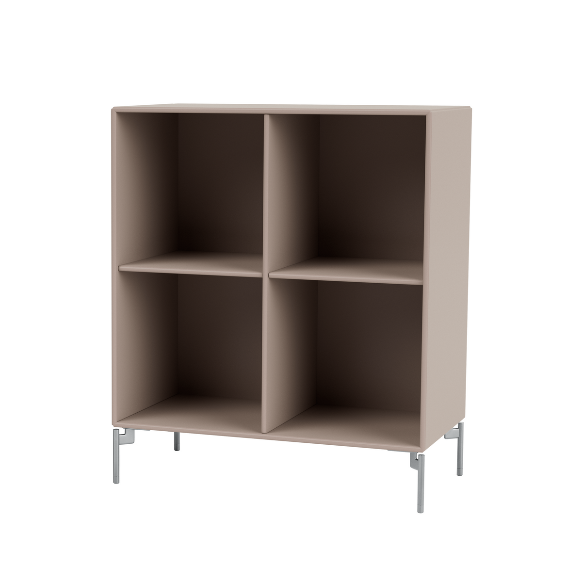 Open Bookcase with four rooms - 30 Depth