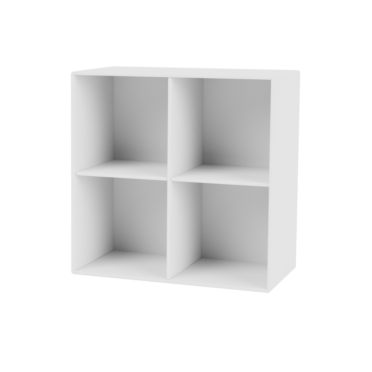 Open Bookcase with four rooms - 30 Depth