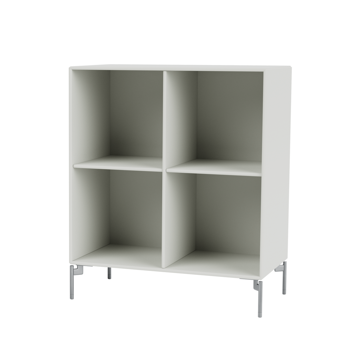 Open Bookcase with four rooms - 30 Depth