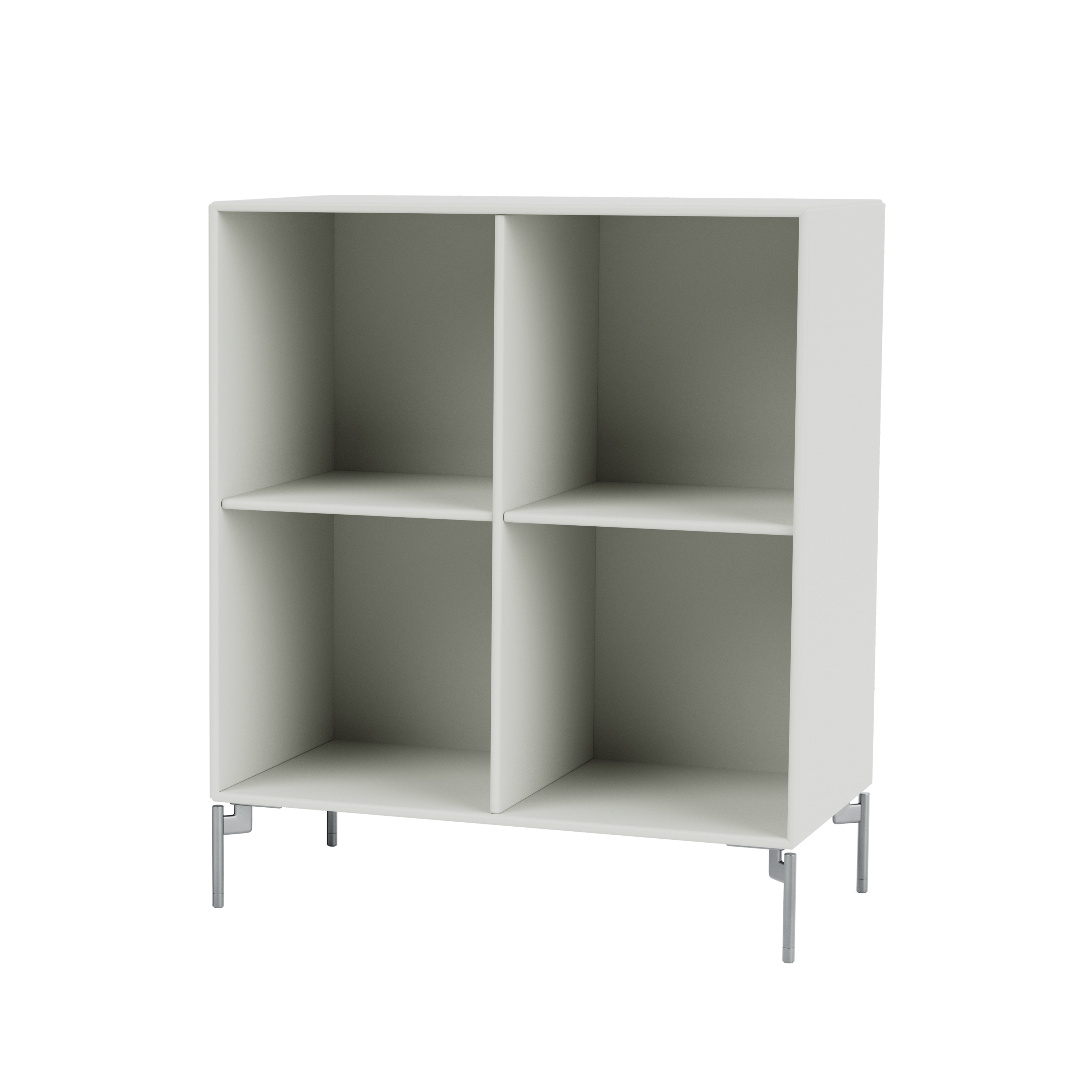 Open Bookcase with four rooms - 30 Depth