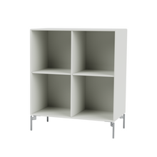 Open Bookcase with four rooms - 30 Depth