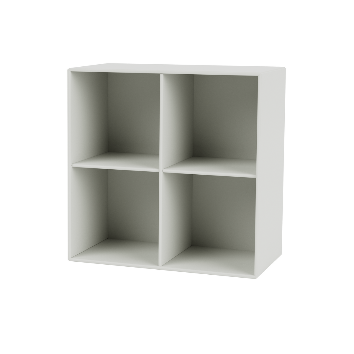 Open Bookcase with four rooms - 30 Depth