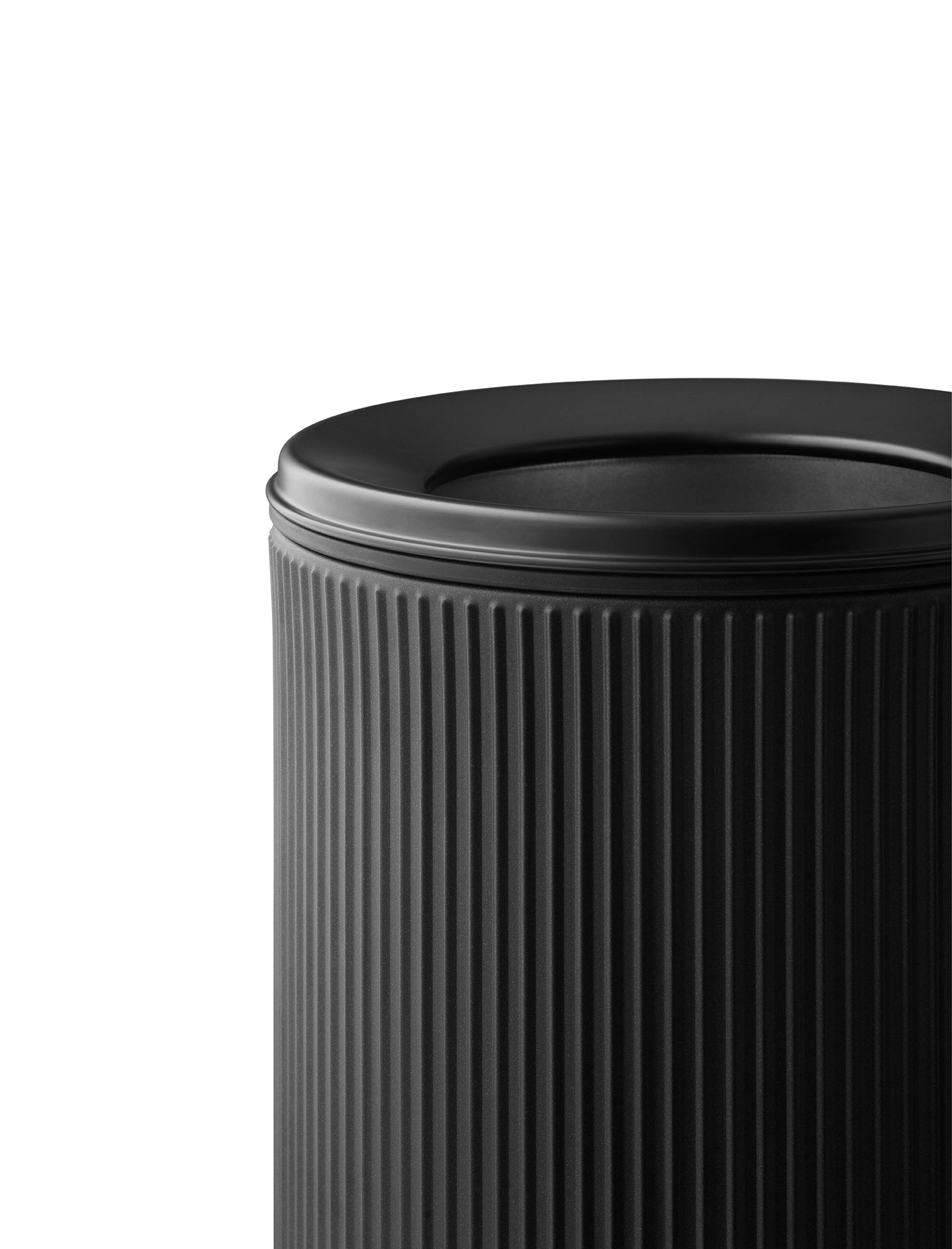 Vipp18 Open Top Bin 22L Black Lid