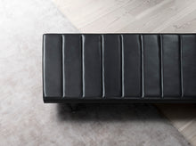 Vipp461 Daybed, Black Frame W/ Black Lea