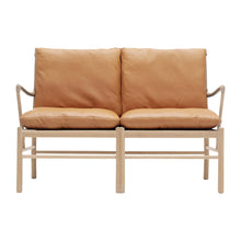 OW149 Colonial 2 seat sofa in Oak