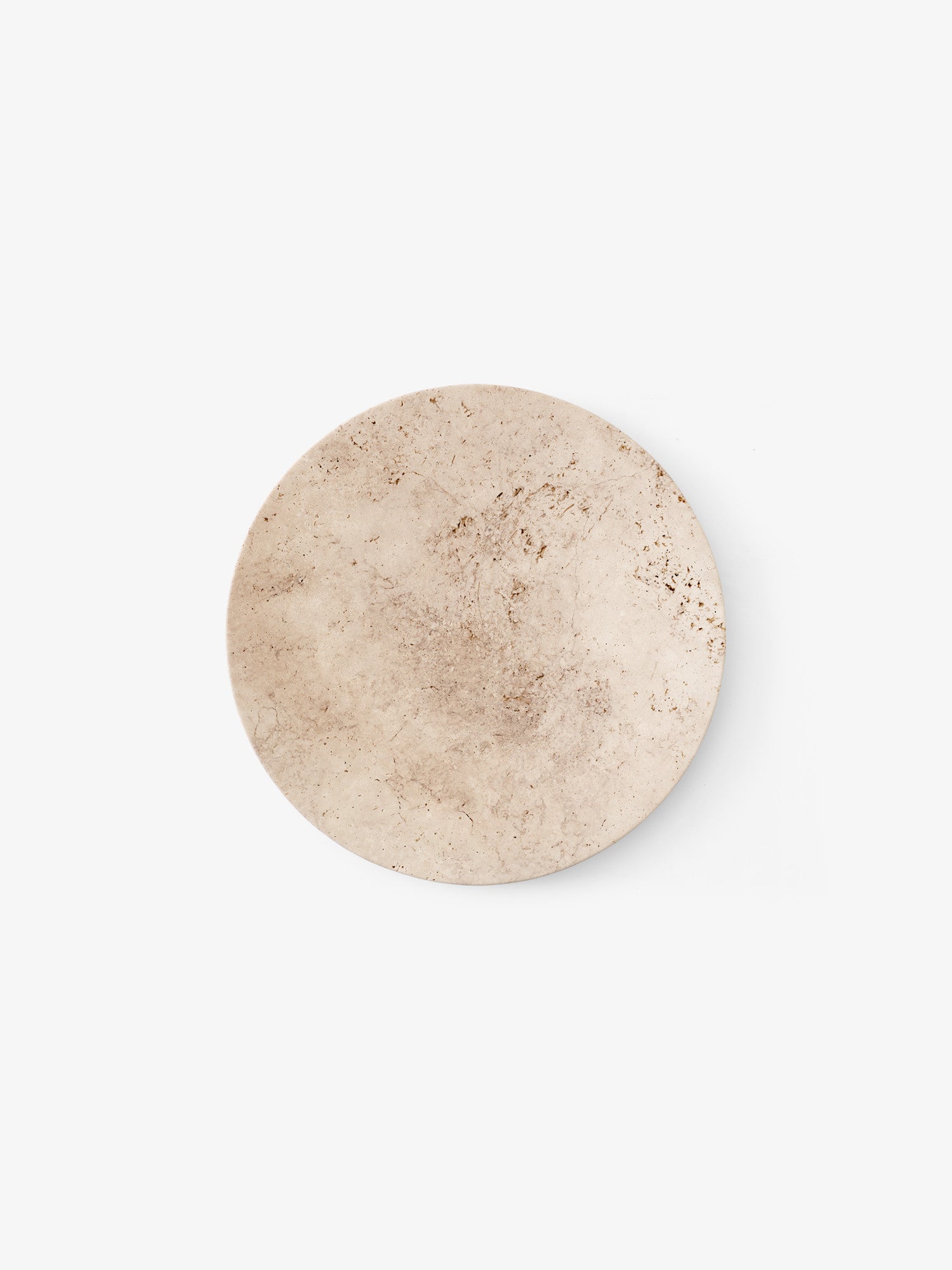 Collect SC55 - Plate, Beige Travertine