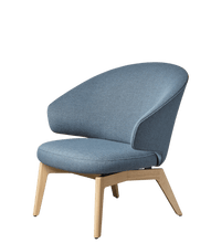 Let Lounge Chair - Wooden Legs