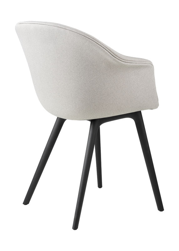 Bat Dining - Fully Uphol, Black Plastic