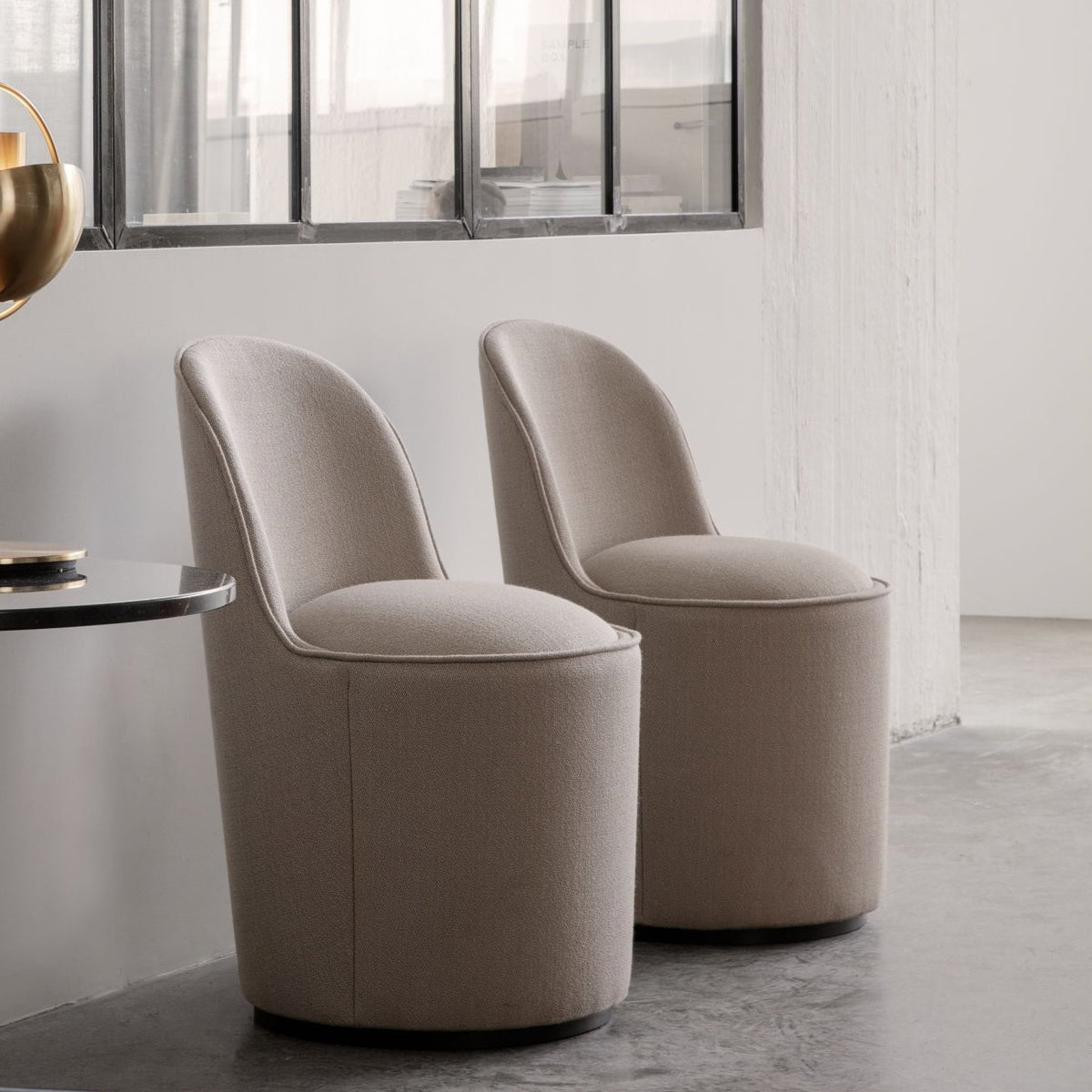 Tail Dining Chair - High, Black