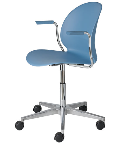 N02 Recycled Chair - 5 Star Swivel w Arm