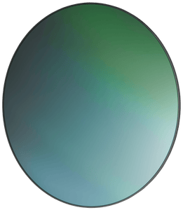 Mirror Round Green