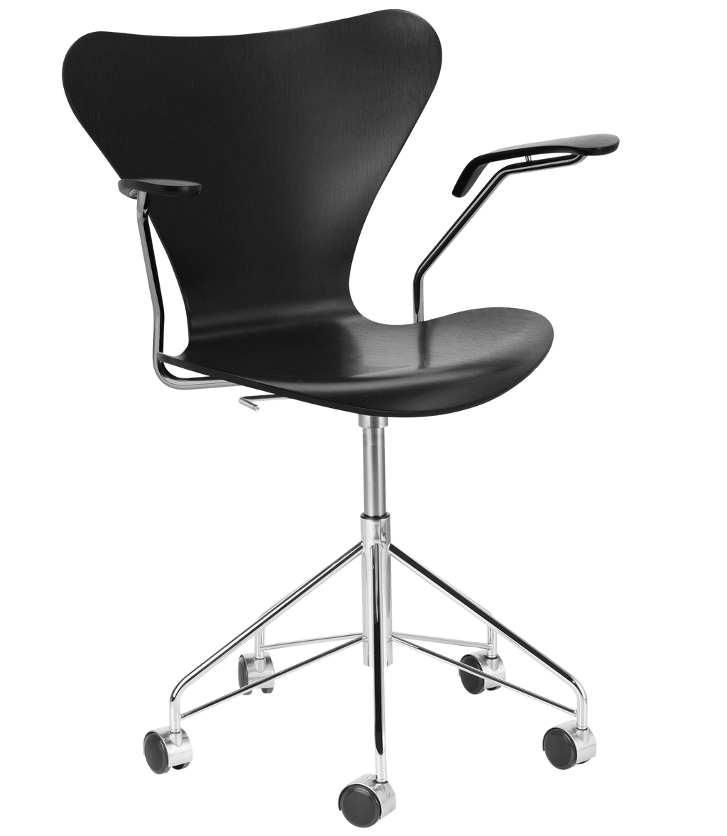 Series 7 Swivel Armchair Coloured Ash