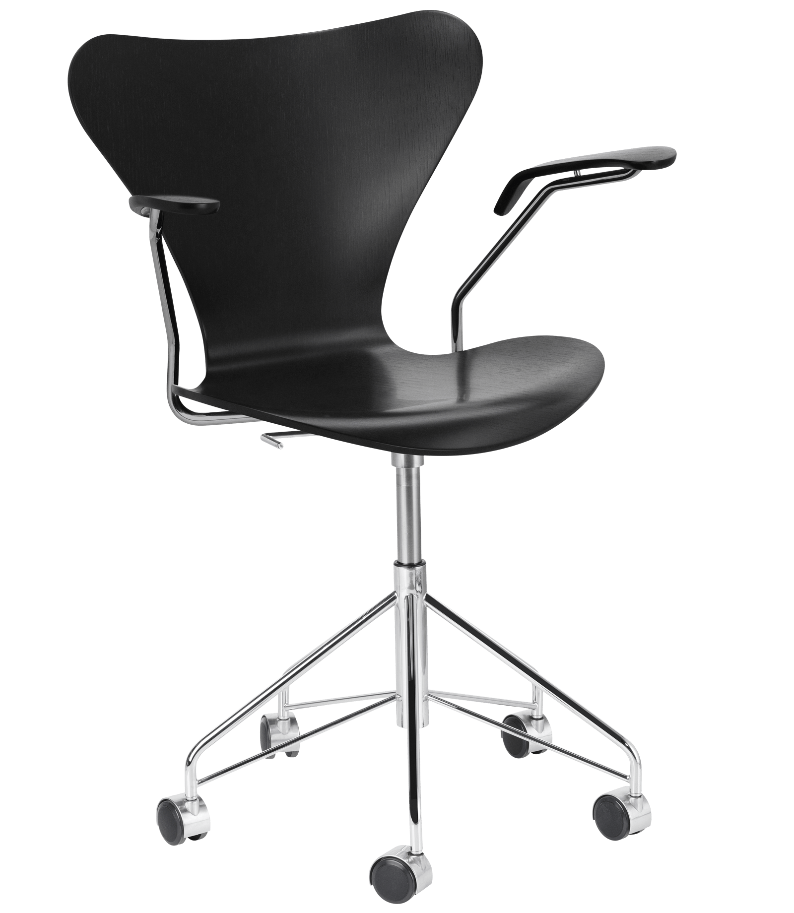 Series 7 Swivel Armchair Coloured Ash