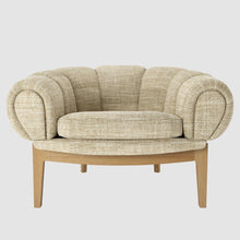 Croissant Lounge Chair - Oak