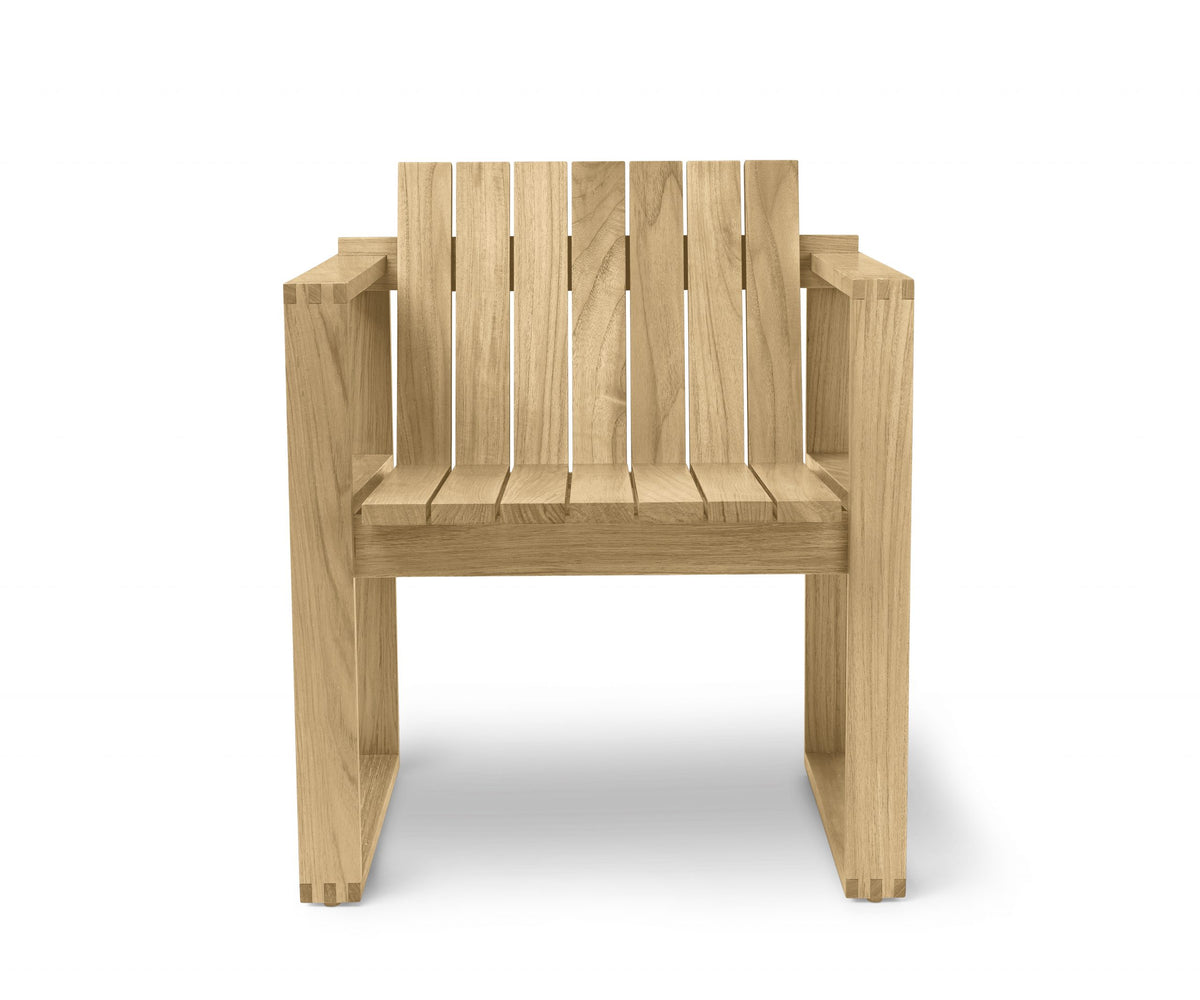 BK10 Dining Chair - Untreated Teak