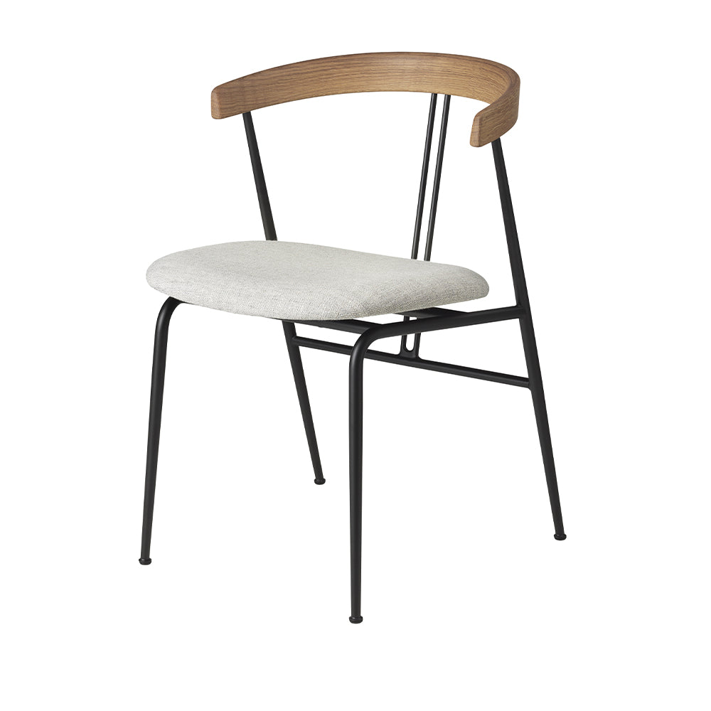 Violin Dining Chair - Seat Upholstered