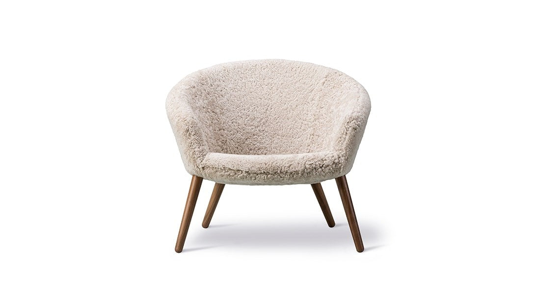 Ditzel Lounge Chair, Sheepskin