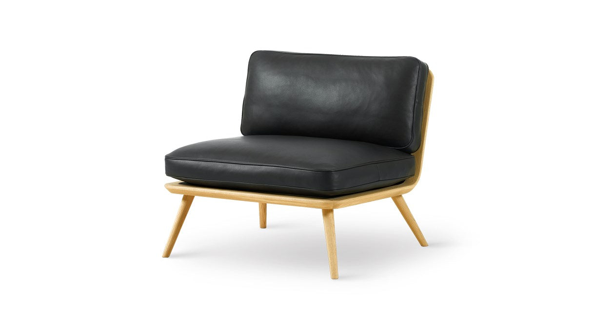 Spine Lounge Suite Chair Oak