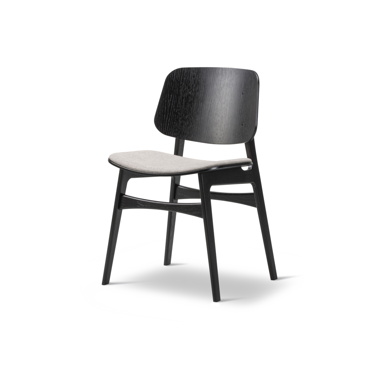 WEB CODE Søborg Chair - Timber Seat Upho