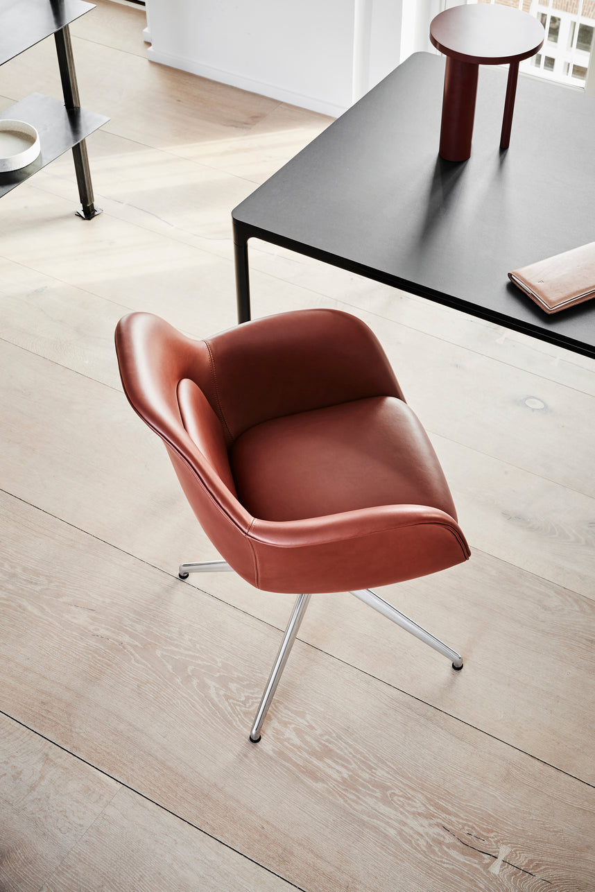 Swoon Chair - Swiv Base, Fully Upholster