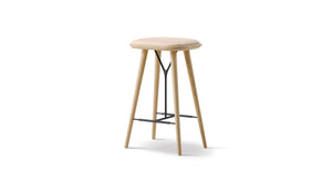 Spine Wood Stool Oak