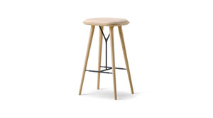 Spine Wood Stool Oak