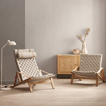 Plico FK10 Lounge Chair with Neck Cushn