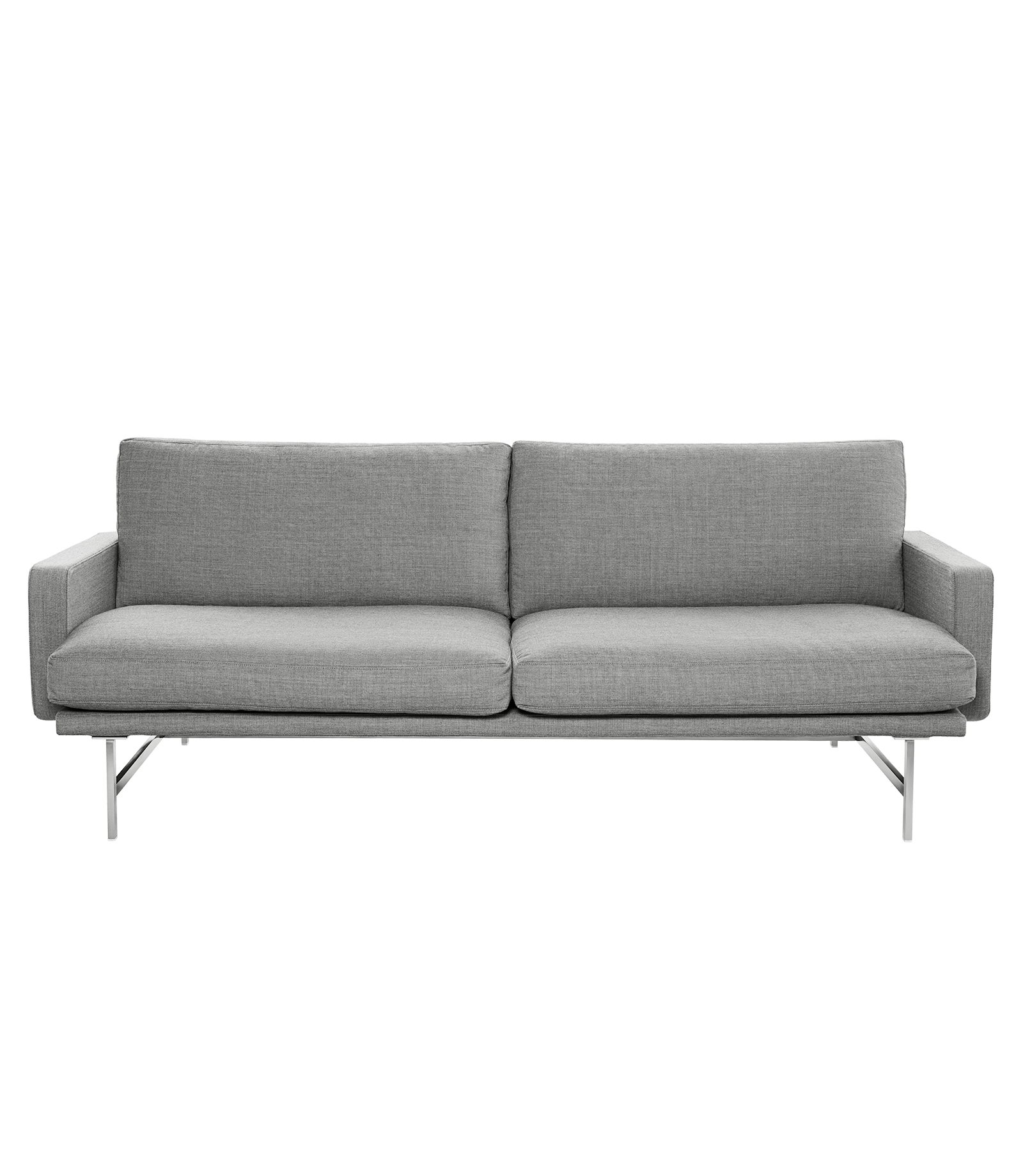 Lissoni 2 Seat 198cm w Armrest, Powd