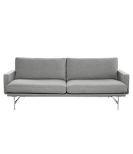 Lissoni 2 Seat 198cm w Armrest, Powd