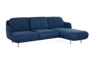 Lune Sofa, 3 Seater with Right Chaise