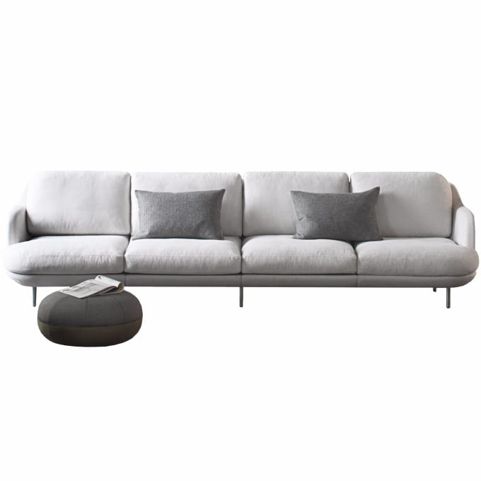 Lune Sofa, 4 Seater