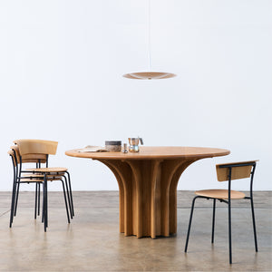 Rib Table Oak