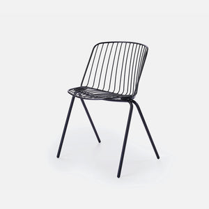 Terrace Stacking Chair Black