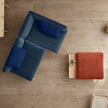 E300 Embrace Centre Section Sofa - Oak