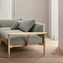 E300 Embrace Centre Section Sofa - Oak