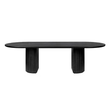 Moon Table - Elliptical, 258x101, Veneer