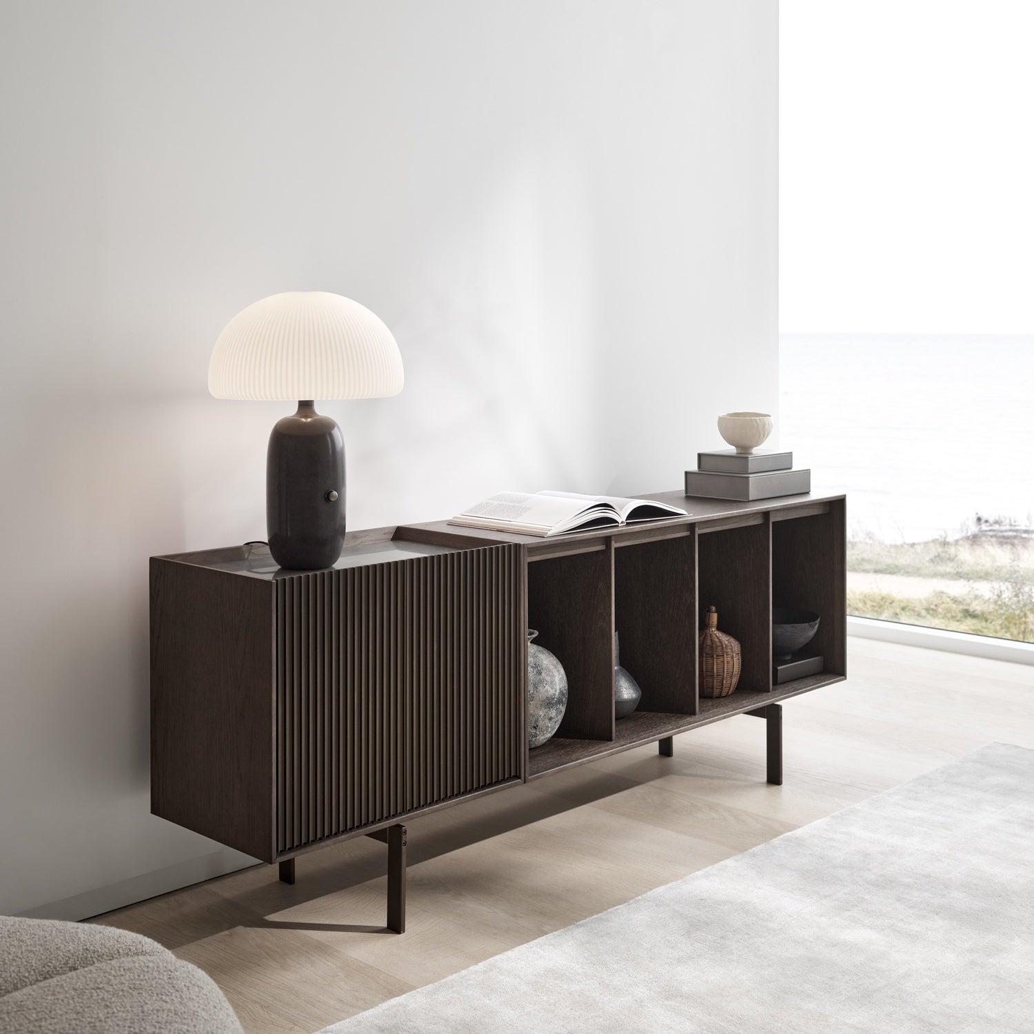 Vipp675 Chimney Cabinet - Dark Oak