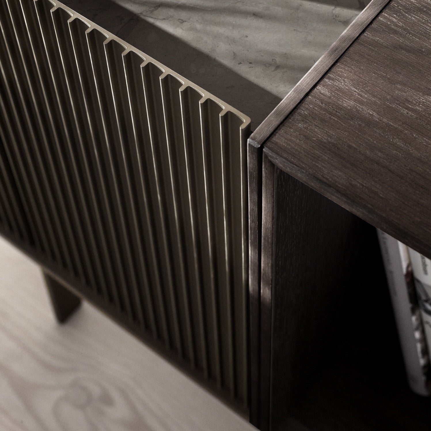 Vipp675 Chimney Cabinet - Dark Oak