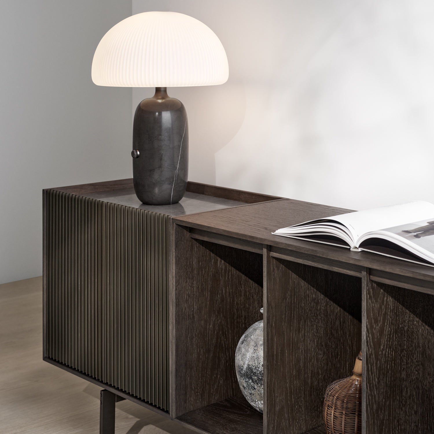 Vipp675 Chimney Cabinet - Dark Oak