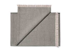 Heddles Throw Grey