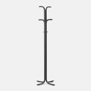 Furl Coat Stand Black Oak