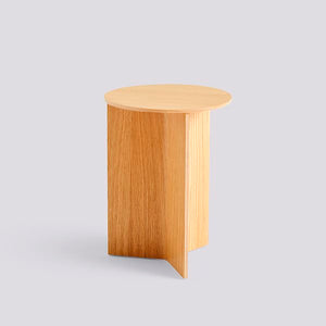 Slit Table Wood High