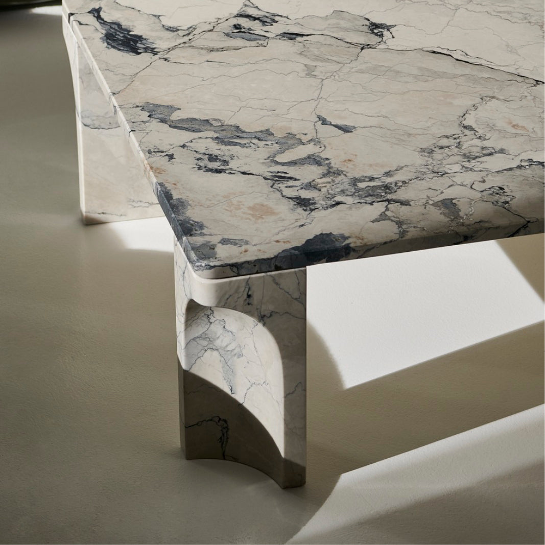 Doric Coffee Table - Square, 80x80x30cm