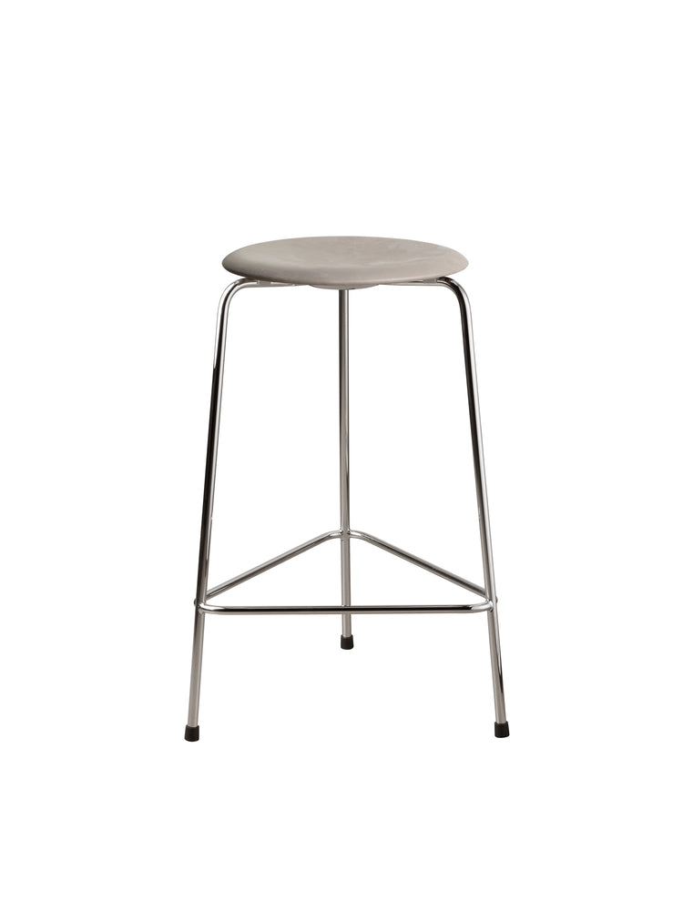 High Dot - Lava Grey Leather, Chrome