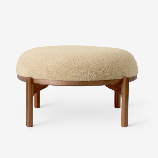 RF1903F Sideways Footstool - Walnut